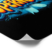 Awesome Supernova Costume For Boys And Girls  Poster (Ecke)