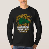 Awesome Synchro Coach Synchronized Diving Coaching T-Shirt (Vorderseite)