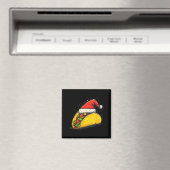 Awesome Taco Outfit For Xmas Tacos Lovers Magnet (In Situ (Geschirrspüler))