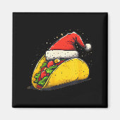 Awesome Taco Outfit For Xmas Tacos Lovers Magnet (Vorne)