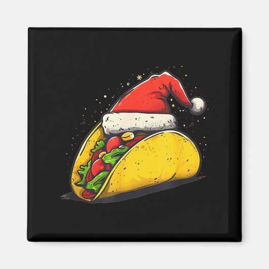 Awesome Taco Outfit For Xmas Tacos Lovers Magnet (Vorne)