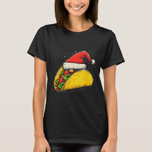 Awesome Taco Outfit For Xmas Tacos Lovers T-Shirt (Vorderseite)