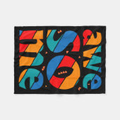 Awesome Text Saying Quote Men Women Kids Graphic A Fleecedecke (Vorderseite (Horizontal))