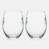 Awesome Things Inside Weinglas Ohne Stiel (Rechts)