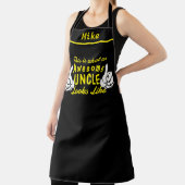 Awesome Uncle Apron - Custom Name Personalized Schürze (InSitu)