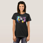 Awesome Videogames Playing Classic Arts Characters T-Shirt (Vorne ganz)