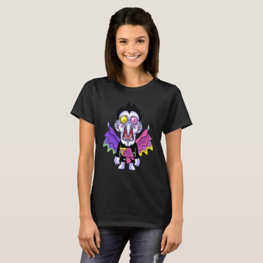 Awesome Videogames Playing Classic Arts Characters T-Shirt (Vorne ganz)