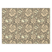 Awesome Vintage Sepia Floral Pattern Tischdecke (Vorderseite (Horizontal))