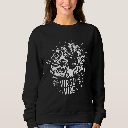 Awesome Virgos Vibe Sweatshirt (Vorderseite)