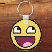 Awesomeface Schlüsselanhänger (Vorderseite)