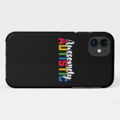 Awesomely Autistic Biy Girl Family Case-Mate iPhone Hülle (Rückseite (Horizontal))