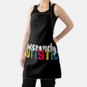 Awesomely Autistic Biy Girl Family Schürze (InSitu)