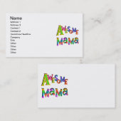 awesomemama.png visitenkarte (Vorne/Hinten)