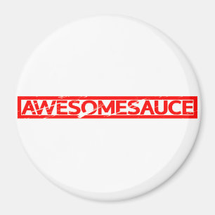 Awesomesauce-Briefmarke Magnet
