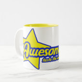 Awesomesauce Zweifarbige Tasse (Vorderseite Links)