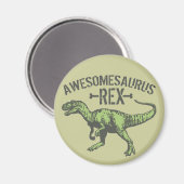 Awesomesaurus Rex Magnet (Vorderseite/Rückseite)
