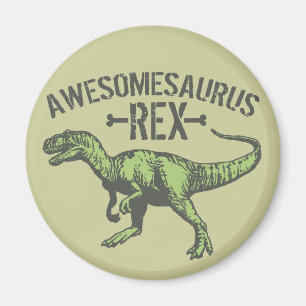 Awesomesaurus Rex Magnet