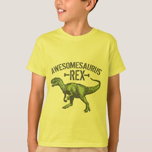 Awesomesaurus Rex T-Shirt (Vorderseite)