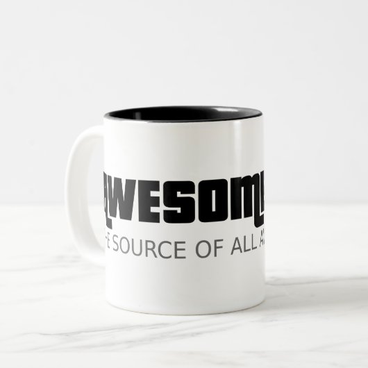 Awesomesource Tasse (Vorderseite Links)