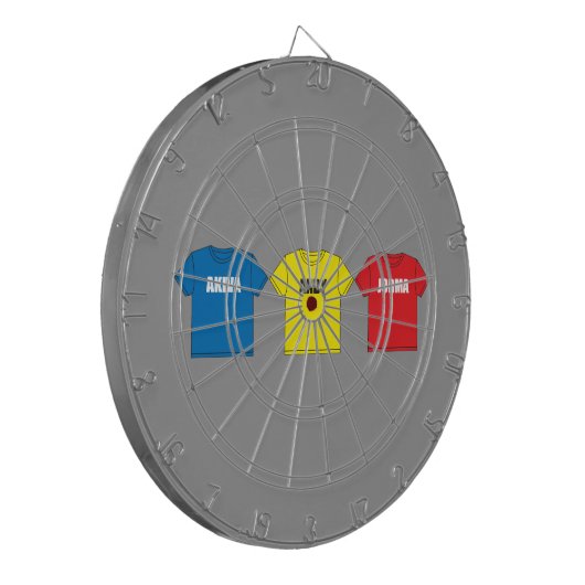 Awesometown Dartscheibe (Vorderseite Links)