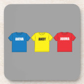 Awesometown Getränkeuntersetzer (Vorderseite)