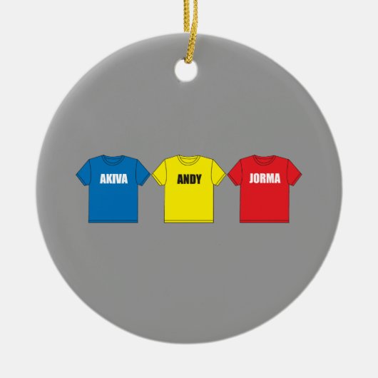 Awesometown Keramik Ornament (Vorne)