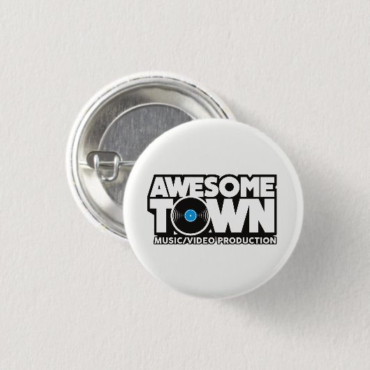 Awesometown Knopf Button (Vorne & Hinten)