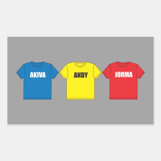 Awesometown Rechteckiger Aufkleber (Vorderseite)