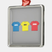 Awesometown Silbernes Ornament (Links)