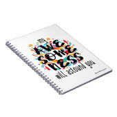 Awesomness (Schwarzer Text) - Hintergrundfarbe aus Notizblock (Rechte Seite)