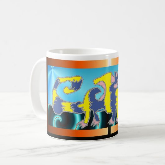 AWESThree Kaffeetasse (Vorderseite Links)