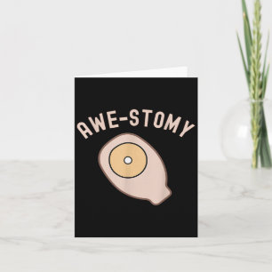 Awestomy Phantastisch Ostomy Patient Ostomate Moti Karte