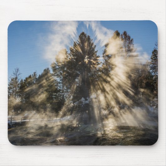 Awestruck! - Hautrötungen - Sonnenlicht Mousepad (Vorne)