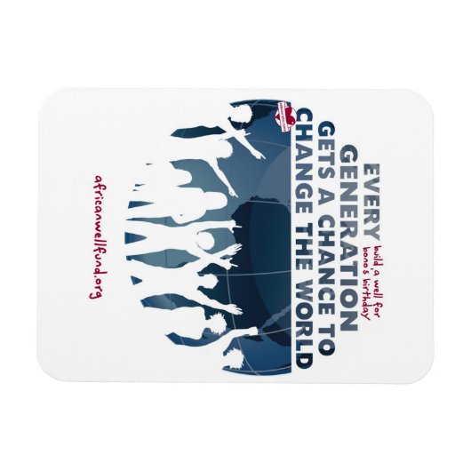 AWF Bonos Geburtsmagnet Magnet (Horizontal)