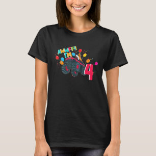Awf Im 4 Monster Truck Driver Niedlich Corgi Pet D T-Shirt