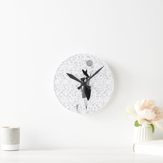 Awiti Runde Wanduhr (Zuhause)