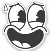 Awkward Aufkleber (Vorderseite)