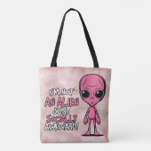 Awkward Besucher Tasche (Rückseite)