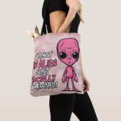 Awkward Besucher Tasche (Von Nahem)