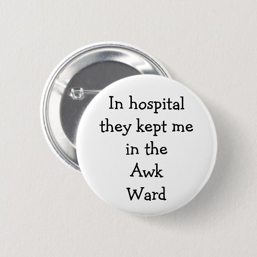 Awkward Button (Vorne & Hinten)