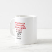Awkward Moment Funny Mug Kaffeetasse (Vorderseite Links)