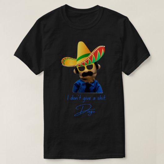 Awkward Puppets Diego T-Shirt (Design vorne)