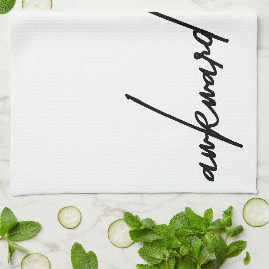 Awkward Sarcastic Funny Zitat Geschirrtuch (Gefaltet)