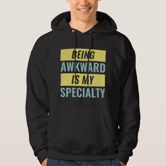 Awkward sein hoodie (Vorderseite)