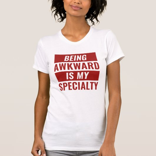 Awkward sein T-Shirt (Vorderseite)