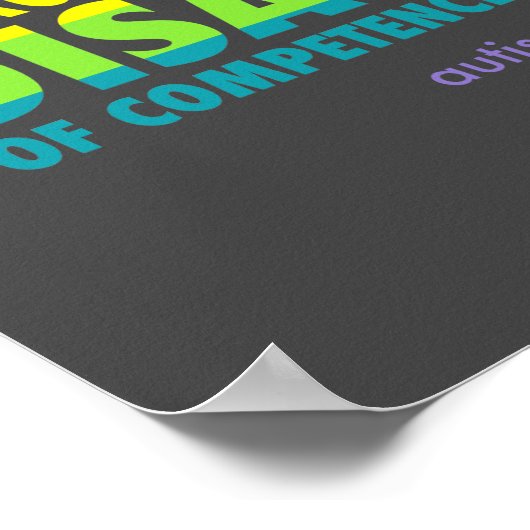 AWN Rainbow Pride Poster (Ecke)