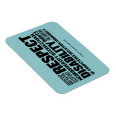 AWN Wort Cloud Flexi-Magnet Magnet (Rechte Seite)