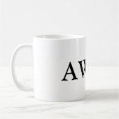 AWNQ Klassiker-Tasse Kaffeetasse (Links)
