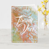 aWoF Pastel vielen Dank Karte (Gelbe Blume)