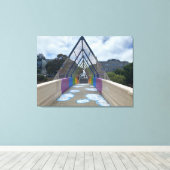 aWorld2Celebrate: Dolores Rainbow Leinwanddruck (Insitu (Holzboden))